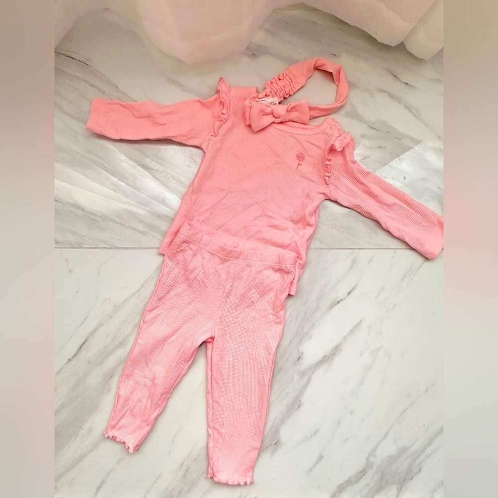 Carter's Pink Baby Outfit with Bow
